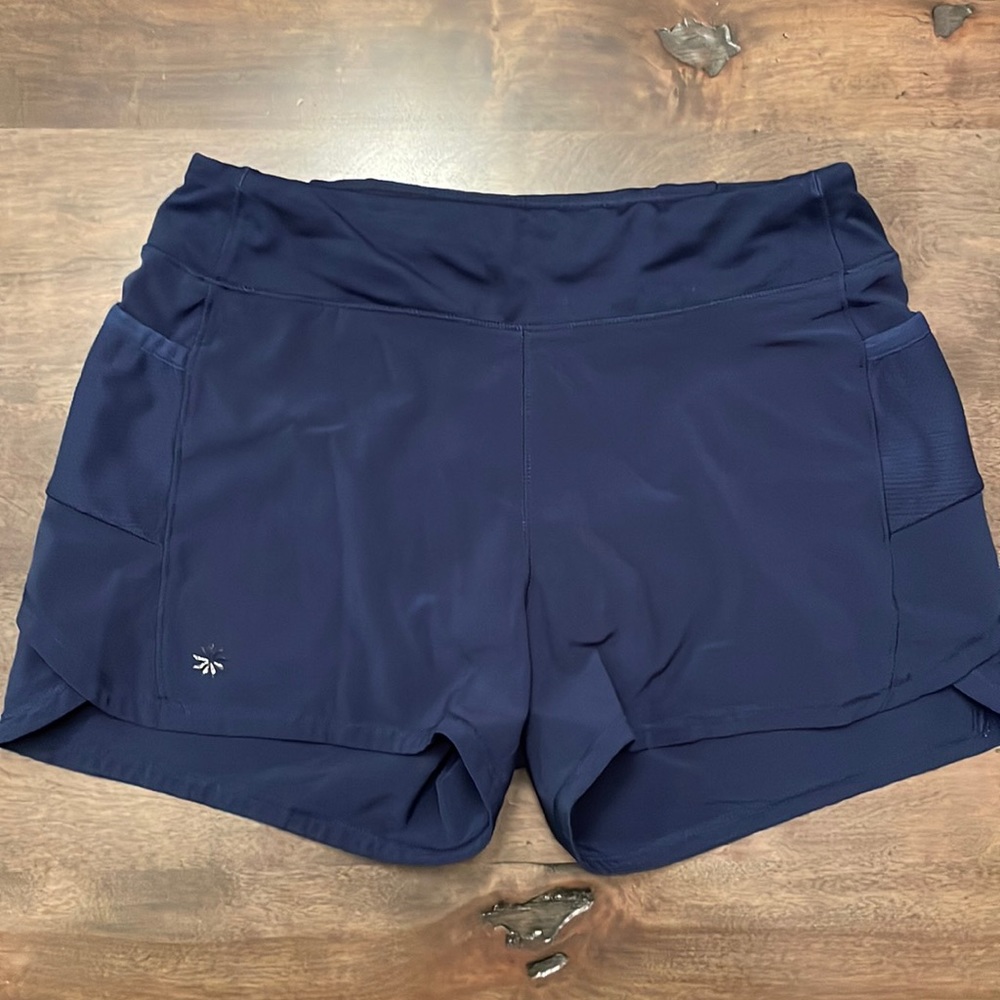 Athleta Girl Record Breaker 3” Navy Blue Short - Size L (12)
